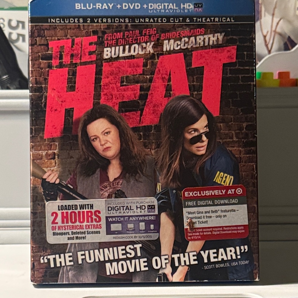 The Heat Blu-ray DVD Combo